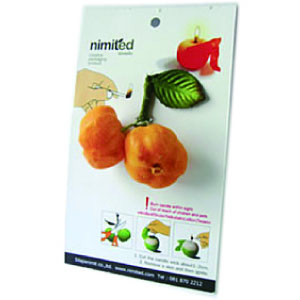 Nimited Fruits Candles / Small Sweet Pepper  Pair
